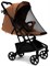 Прогулочная коляска Peppy Aero Caramel карамельный 1603372328 - фото 101362