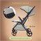 Прогулочная коляска Kidzi Breezy бежевая 779189089 - фото 101477