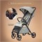 Прогулочная коляска Kidzi Breezy бежевая 779189089 - фото 101478