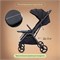 Прогулочная коляска Kidzi Breezy черная 44428310 - фото 101488