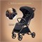 Прогулочная коляска Kidzi Breezy черная 44428310 - фото 101489