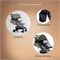 Прогулочная коляска Kidzi Kimi бежевая 603182077 - фото 101541