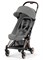 Прогулочная коляска Cybex Coya Mirage Grey с дождевиком и бампером/Rosegold 316545141 - фото 102116