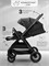 Прогулочная коляска Amarobaby Somnium черный 2100861789 - фото 102849