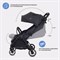Детская прогулочная коляска Rant Sky RA400 Black 1351959607 - фото 102902
