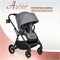 Детская прогулочная коляска Aimile Aster серый 944306703 - фото 102939