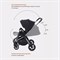 Детская прогулочная коляска Rant Flex Pro 2023 Black 1467742374 - фото 103851