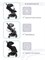 Прогулочная коляска AmaroBaby Voyager чёрный 56383832 - фото 103867