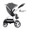 Прогулочная коляска Egg Anthracite & Chrome Chassis 543959795 - фото 104079
