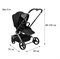 Прогулочная коляска Labala Raiz Lite Black 518095015 - фото 104747