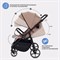 Детская прогулочная коляска Rant Volt RA353 Beige 1650667120 - фото 104797
