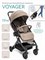 Прогулочная коляска AmaroBaby Voyager коричневый 1453666695 - фото 104981