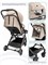 Прогулочная коляска AmaroBaby Voyager коричневый 1453666695 - фото 104986