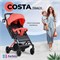 Детская прогулочная коляска Costa Tracy Living Coral/коралловый 2099697935 - фото 105284