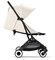Прогулочная коляска Cybex Orfeo BLK Canvas White с дождевиком и бампером 604860501 - фото 105417