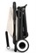 Прогулочная коляска Cybex Orfeo BLK Canvas White с дождевиком и бампером 604860501 - фото 105420