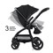 Прогулочная коляска Egg Just Black & Matt Black Chassis 1280831928 - фото 105756