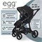 Прогулочная коляска Egg Just Black & Matt Black Chassis 1280831928 - фото 105758