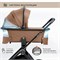 Детская коляска Sweet Baby Elegante 2 в 1 Chrome Brown 656363397 - фото 10594
