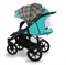 Детская прогулочная коляска Sevillababy Colibri CLB-04 бирюзовый-принт абстракция 222199828 - фото 106054