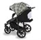 Детская прогулочная коляска Sevillababy Colibri CLB-06 бежевый-светло-серый принт 850474311 - фото 106070