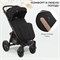 Прогулочная коляска Sweet Baby Carisma Black 1538977403 - фото 106183