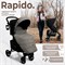Прогулочная коляска Sweet Baby Rapido Dark Grey 645817067 - фото 106233