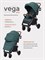 Детская прогулочная коляска Rant Vega 2023 Black 728131337 - фото 106337