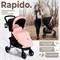 Прогулочная коляска Sweet Baby Rapido French Rose 1209995167 - фото 106681