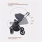 Детская прогулочная коляска Rant Flex Pro 2023 Graphite 885626784 - фото 107191