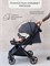 Прогулочная коляска AmaroBaby Airy черный 204335809 - фото 107309