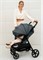 Прогулочная коляска Amarobaby Strollin'Joy серый 925807518 - фото 107359