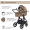 Детская коляска Sweet Baby Elegante 2 в 1 Chrome Brown 656363397 - фото 10736