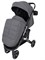 Коляска прогулочная Peppy Polo steel grey хром рама, сумка 1868430001 - фото 107406