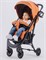 Детская прогулочная коляска Rant Largo 2024 Orange Brown 1927827601 - фото 108170