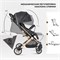 Детская прогулочная коляска Costa Linda Comfort черный 1938995932 - фото 108384