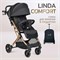 Детская прогулочная коляска Costa Linda Comfort черный 1938995932 - фото 108386
