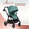 Детская прогулочная коляска Aimile Aster зеленый 2005190029 - фото 108638