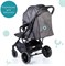 Детская прогулочная коляска Acarento Antero AS121 Black 1281401632 - фото 108824