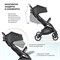 Детская прогулочная коляска Farfello Sunrise чёрный 523184148 - фото 109236