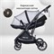 Детская прогулочная коляска Farfello Fest Lux Угольно-черный/Carbon black 89120176 - фото 109394