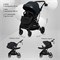 Детская прогулочная коляска Farfello Fest Lux Угольно-черный/Carbon black 89120176 - фото 109395