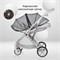 Детская прогулочная коляска Farfello Fest Lux Светло-серый/Light grey 1516031706 - фото 109476