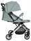 Детская прогулочная коляска Farfello Comfy Go Comfort Chrome Зелёный на серебре 1600103906 - фото 109495
