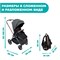 Коляска прогулочная Chicco Mysa Black Satin 1366992089 - фото 109564