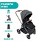Коляска прогулочная Chicco Mysa Black Satin 1366992089 - фото 109608