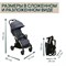 Коляска прогулочная Chicco XPlus Dark Shadow 468620684 - фото 109809