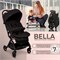 Прогулочная коляска Sweet Baby Bella black 1217063286 - фото 109972