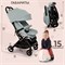 Прогулочная коляска Sweet Baby Bella grey 1004173987 - фото 110020