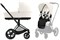 Коляска 2 в 1 Cybex Priam IV Matt Black complete Off White 1779587077 - фото 11016